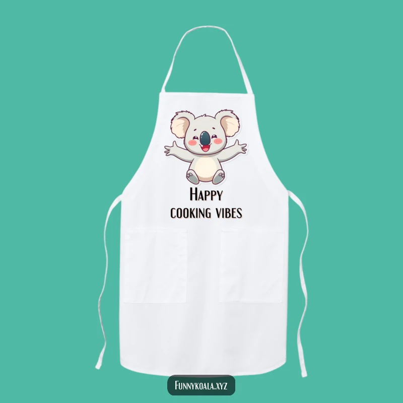 Funny Koala Apron: Happy Hugs in the Kitchen!