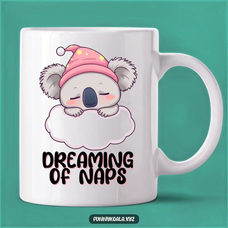 Funny Sleepy Koala Mug - Sweet Dreams with Adorable Humor