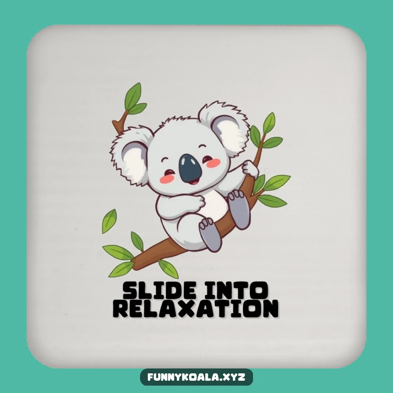 Funny Koala Coaster: Giggling Protection for Your Drinks!