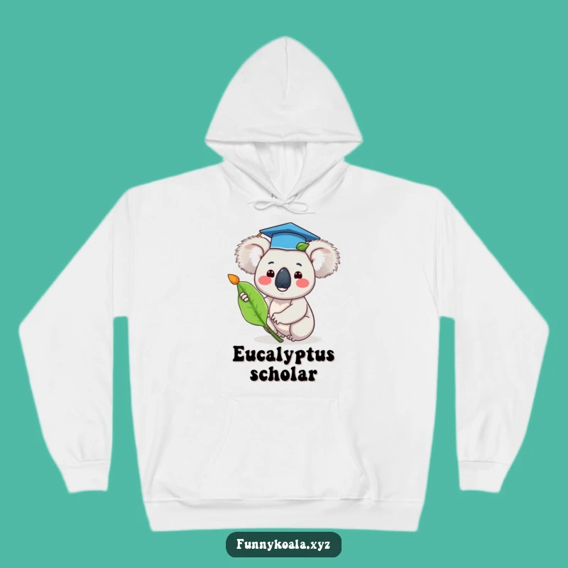 Funny Koala Graduation Hoodie - Cozy Sweatshirt for Graduates