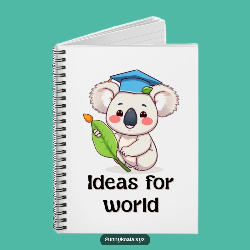 Funny Graduation Koala Notebook - Journal for Future Plans